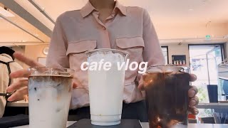 【CAFE VLOG】韓国のカフェで働く日本人☕️🇰🇷카페알바 | 음료제조 | 카페 브이로그 | 업사이드커피 성수