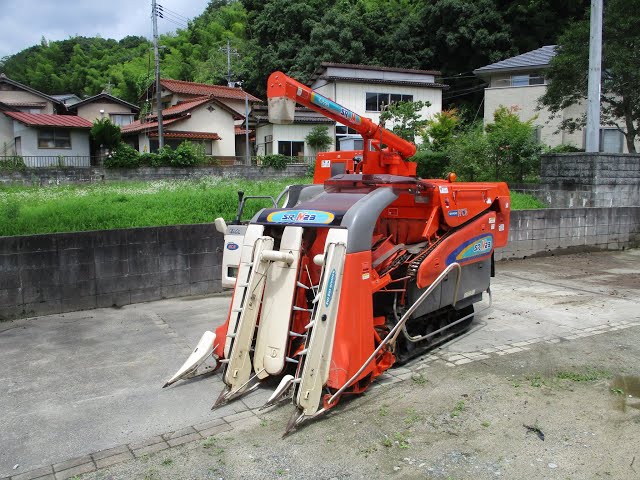 クボタ コンバイン SR-M23J G-HDW 3条刈 23馬力 300時間(700106) 動作