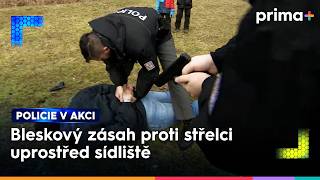 Rány na sídlišti připomínající střelbu | Policie v akci