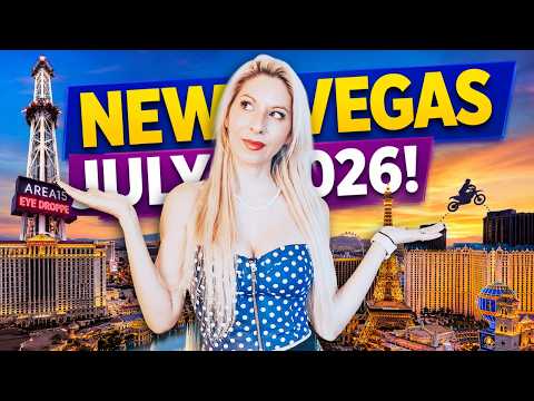 NEW in Las Vegas July 2026 - New Openings, Brunch, Rides, & Evel Knievel Museum