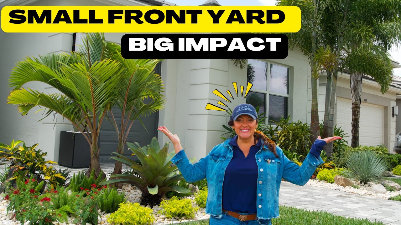 MAXIMUM Front Yard Landscape Ideas for MINIMAL Space!
