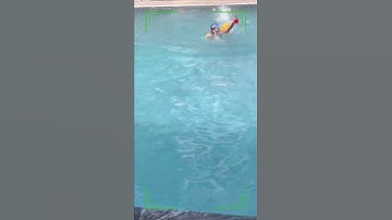 Trying swimming | shorts #learnwithpriyanshi