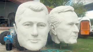 WOW! Huge Famous Faces | Hidden Houston
