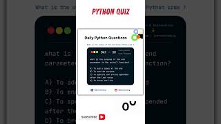 Python Coding Challenge Day - 38 | What is the output of the following Python Code?  #python #quiz