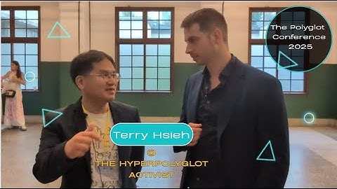 Terry Hsieh: "The Indigenous Languages of Taiwan were the Highlight of the Conference"