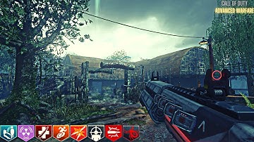 Advanced Warfare Weapons in Black Ops 3 Zombies!