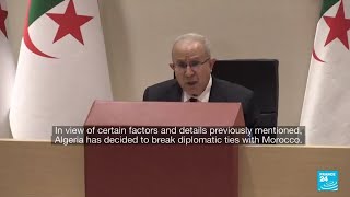 Algeria Blames Morocco For Bombing Of Three Truck Drivers France 24 English
