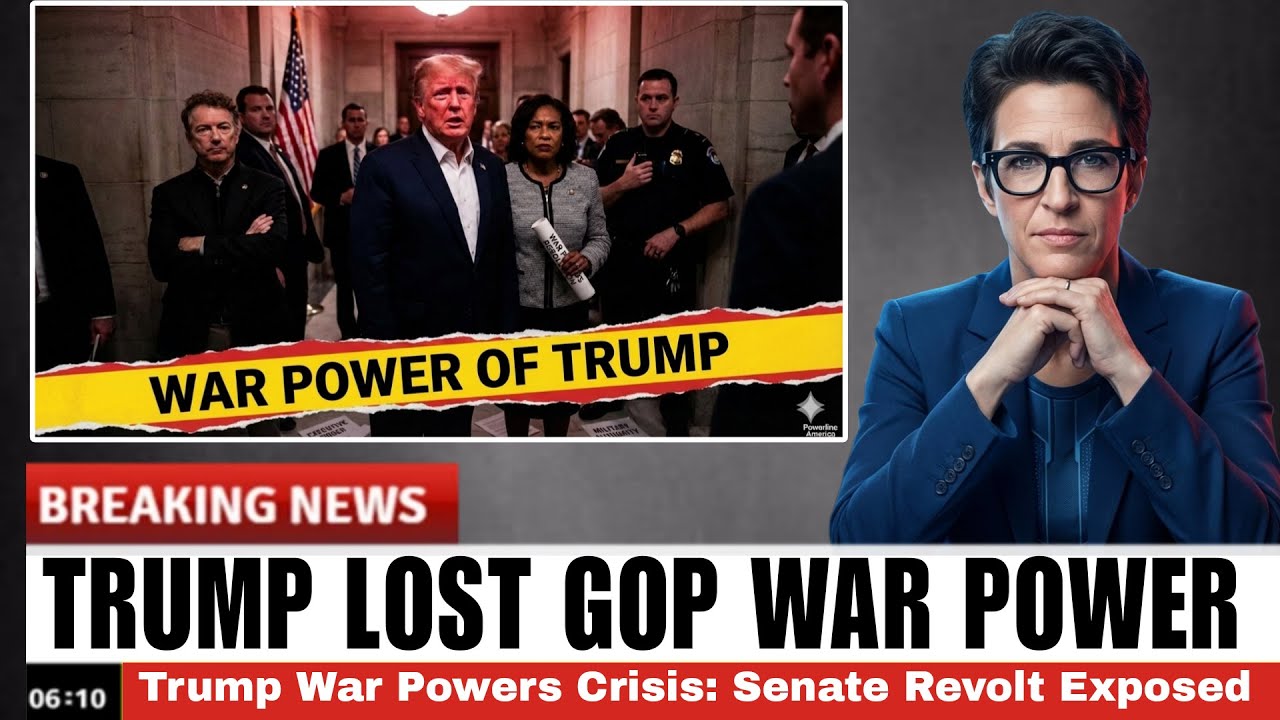 Trump War Powers Crisis: Senate Revolt Exposed