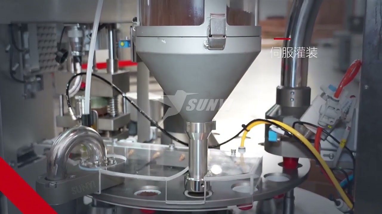 SKP-1N Smart Rotary Nespresso Capsule Filling Machine 