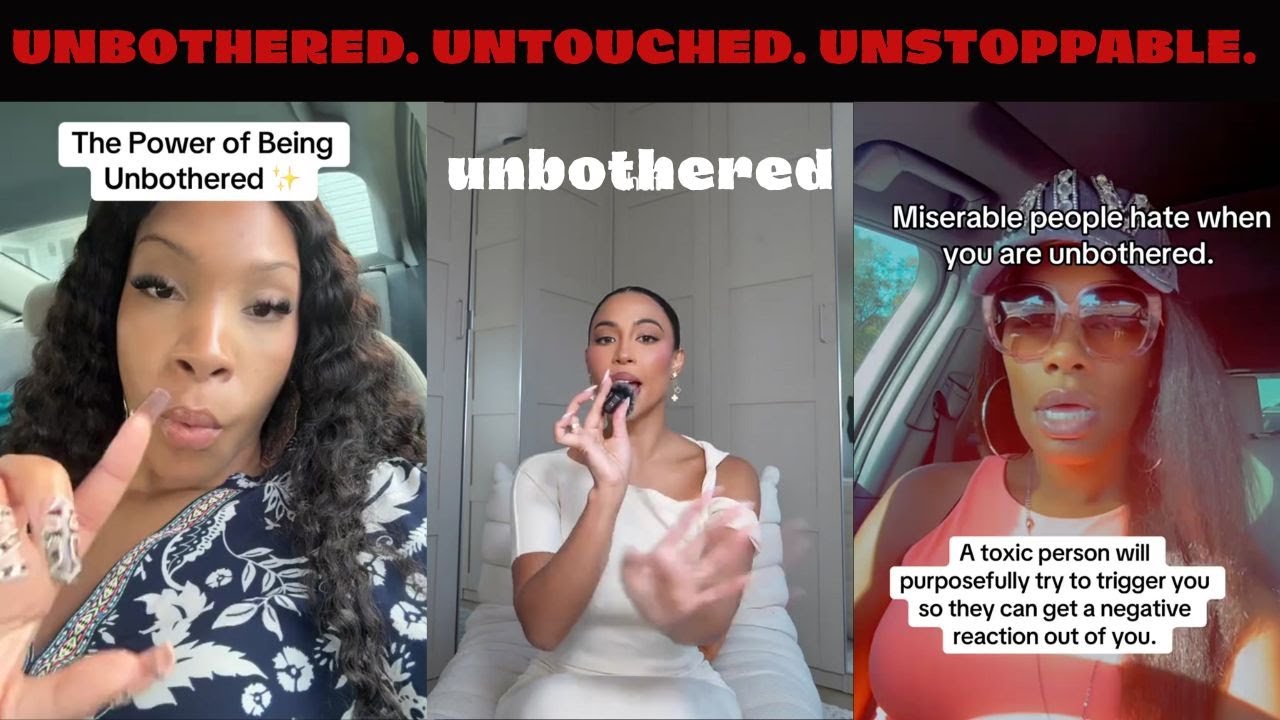 The Power of Being Unbothered Why Silence, Boundaries & Peace Make You Untouchable