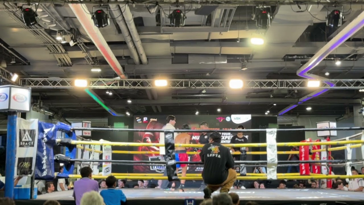 Bangkok MBK Center Muay Thai Fight Night