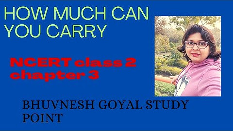 "How Much Can You Carry? | Class 2 Maths NCERT | Chapter 3"