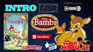Vhs Bambi Introducción