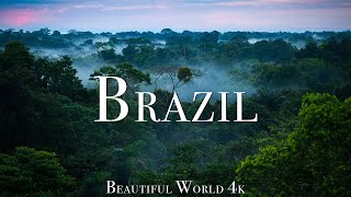 Brazil 4K Nature Relaxation Film - Meditation Relaxing Music - Amazing Nature