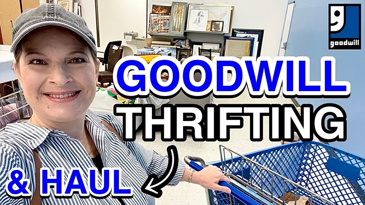 THRIFTING GOODWILL FOR MY HOME & THRIFT HAUL * THRIFT WITH ME FOR HOME ...