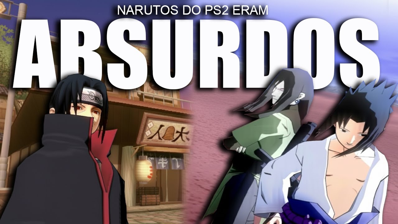 JOGUEI e fiz um RANK de todos os NARUTO ULTIMATE do ps2