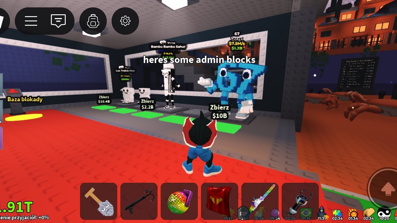 Steal a brianrot admin abuse halloween pt 2