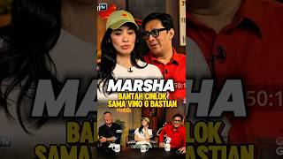 Marsha denies on-set romance with Vino G Bastian‼️ #podcast #andretaulany #viral #trending #short...