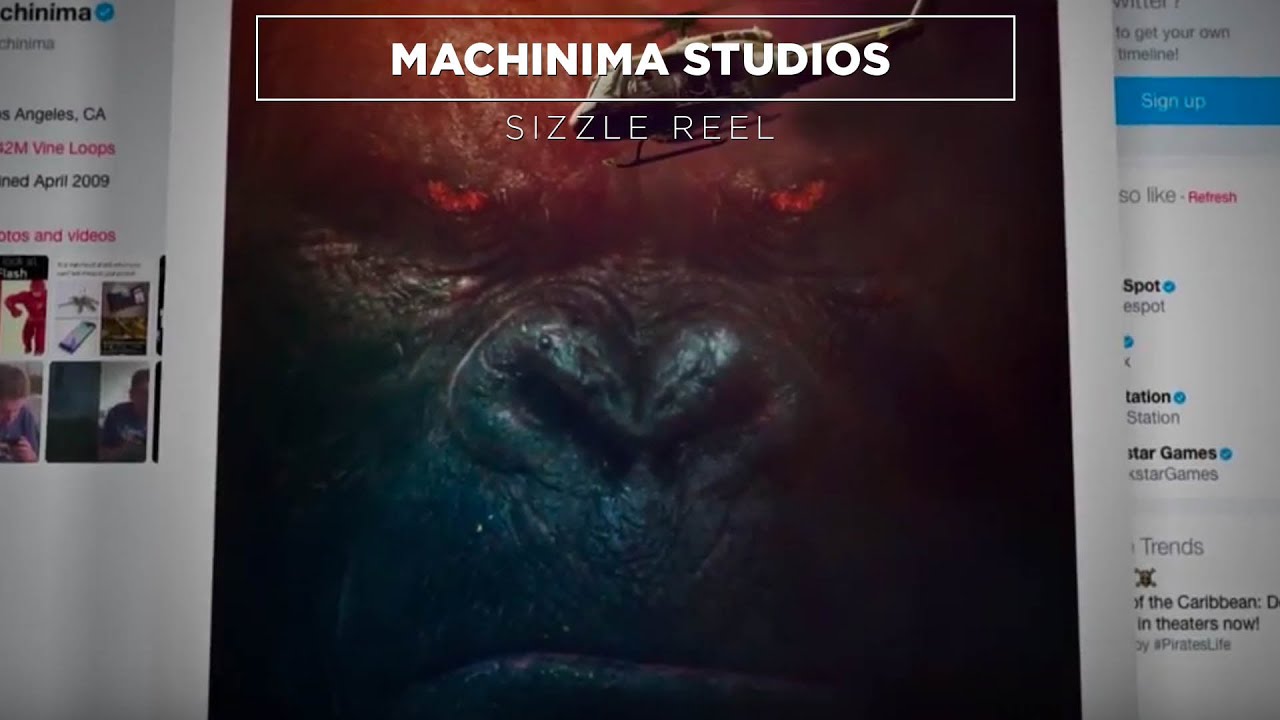 Machinima / WB Sizzle Reel 2017