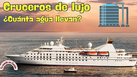 ¿Cómo obtienen agua para las duchas los cruceros?