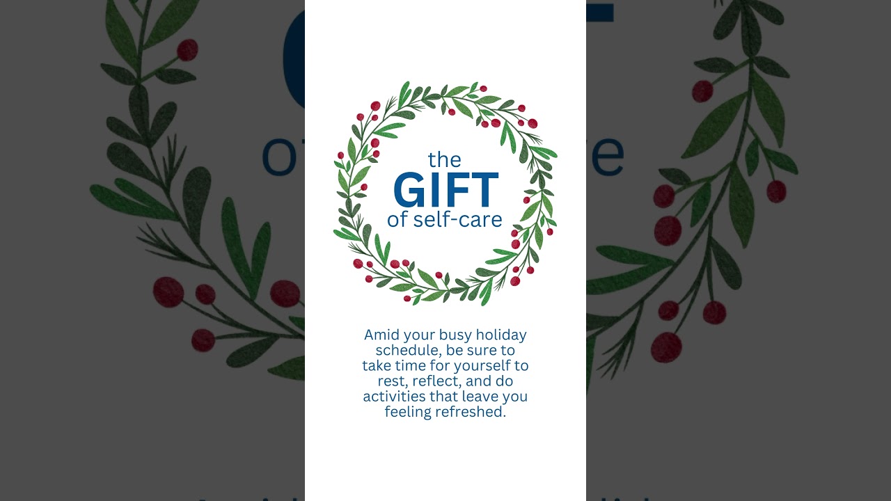 Self-Care During The Holidays: Wellness Wednesdays 
