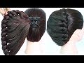 very easy hairstyle using clutcher with trick | braided hairstyles | new hairstyle | easy hairstyles