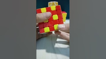 Amazing pattern on Rubik