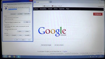 Windows 8 turning delete browsing history on exit on or off