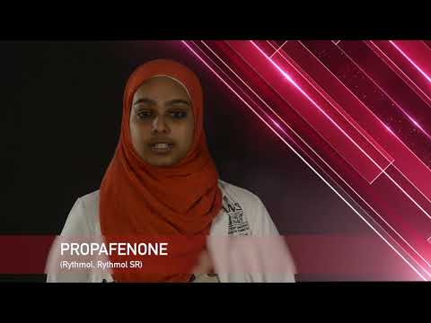 Video: Propafenone: Kesan Sampingan, Dos, Kegunaan, Dan Banyak Lagi