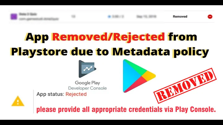 Play console Reject app (Issue: Need login credentials for app review)| App Removed by google