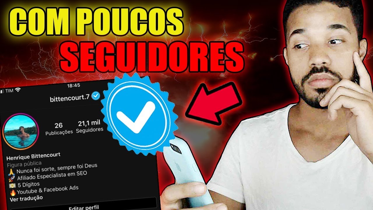 COMO TER PERFIL VERIFICADO NO INSTAGRAM SELO AZUL CONTA VERIFICADA