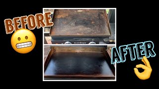BlackStone Griddle Rusted? Easy Fix.
