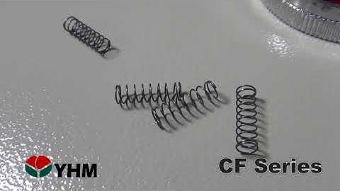 CNC Spring Machine CF-310-W.D. 0.4mm-Compression spring-500ppm - YHM