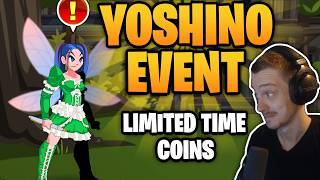 Yoshino Event is Back! Get your Limited Time Coins! AQWorlds