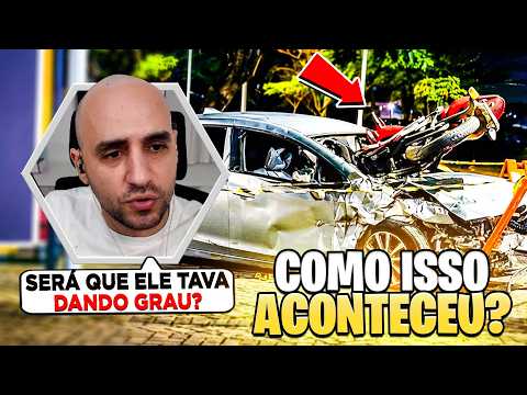 COMO ESSA MOTO FOI PARAR ALI? - React OBSERVAÇÕES DIÁRIAS (EP. 313)