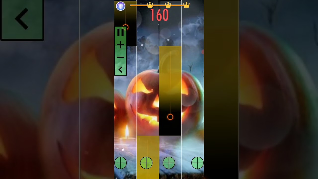 Piano tiles 2 PTM LWIAY - Intro crashed on 1592 score