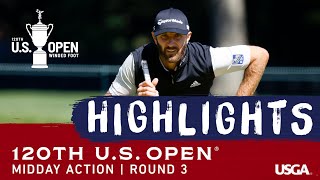 2020 U.S. Open Highlights, Round 3: Midday Action