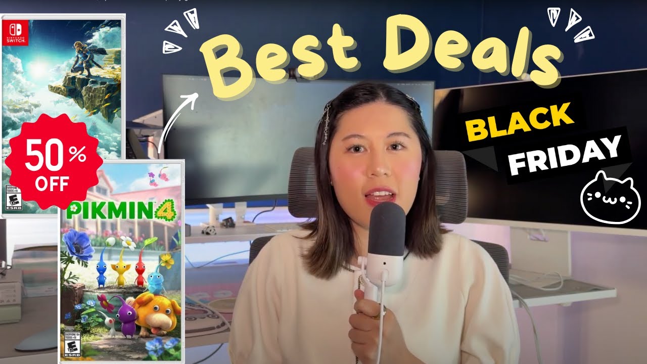 INSANE 2024 Black Friday PHYSICAL Nintendo Switch Deals Revealed | Up to 50% OFF first party games!