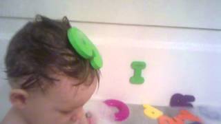 Caleb bath time ABC's. 3/2/2012