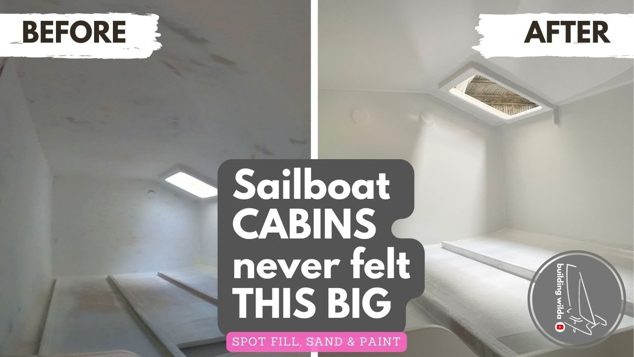 This SAILBOAT's CABINS NEVER felt THIS BIG - S03E12 - Catamaran Restoration | Building Wilda