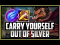 Carry Yourself Out Of LOW ELO with GRAVES | How to Carry Solo Queue With GRAVES Jungle Season 10 LoL