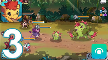 Monster Raid - Gameplay Walkthrough Part 3 - Arnoah Island: Terranos Forest Path (iOS, Android)