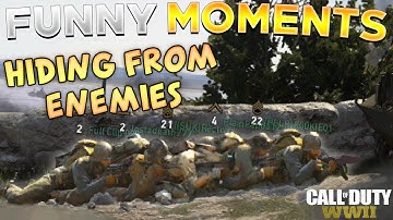 Call of Duty WW2 Funny Moments - TROLLING THE ENEMY TEAM! (Pistol Weetard glitch, & Dolphin Diving!)