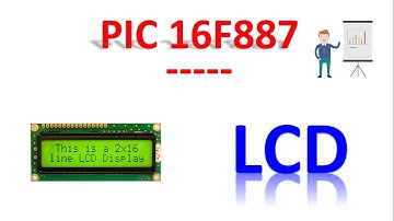 LCD || PIC 16F887