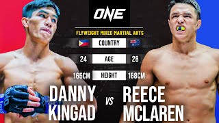 This Was CRAZY 😱 Danny Kingad vs. Reece McLaren | Full Fight Replay