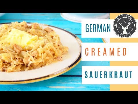 Creamed Sauerkraut - The Best Sauerkraut Recipe ✪ MyGerman.Recipes hqdefault