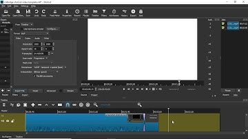 Trim off or delete excess timeline in ShotCut