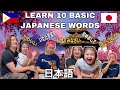 Learn 10 Basic Japanese Words 🇯🇵 l Siguradong matatawa Kayo dito 😂
