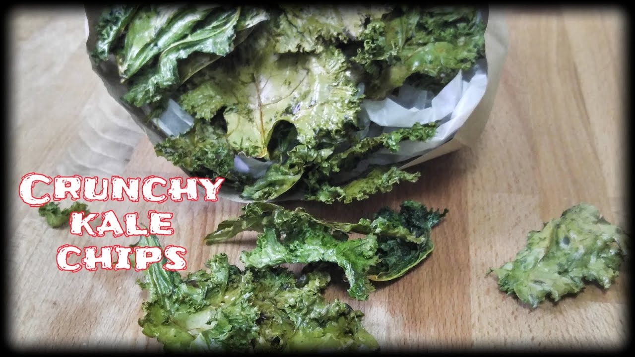 How To Make Kale Chips|طريقة عمل شيبس الاخضر الصحي الكيل