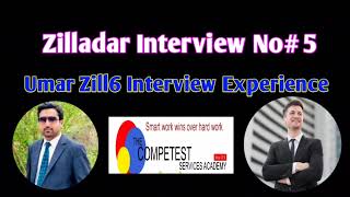 Zilladar Irrigation Interview No 05, Umar Zill6, Competest